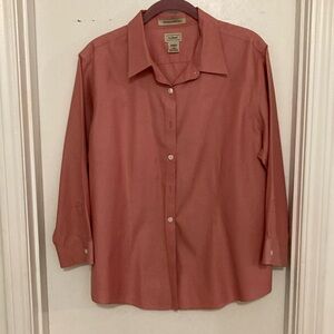 Women’s Pink Button-Up Shirt